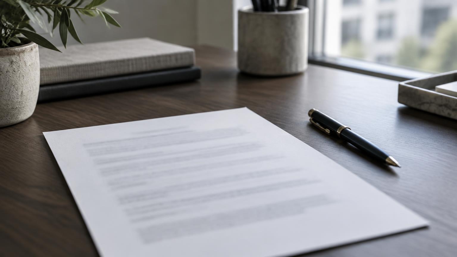 Contrato de alquiler sobre una mesa, nuevos decretos de vivienda aprobados por el Gobierno en 2026