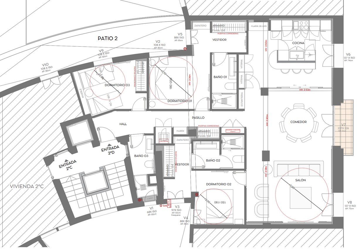 Antonia Mercé, 2 · Vivienda amueblada de 143 m² con terraza en Goya - imagen 2