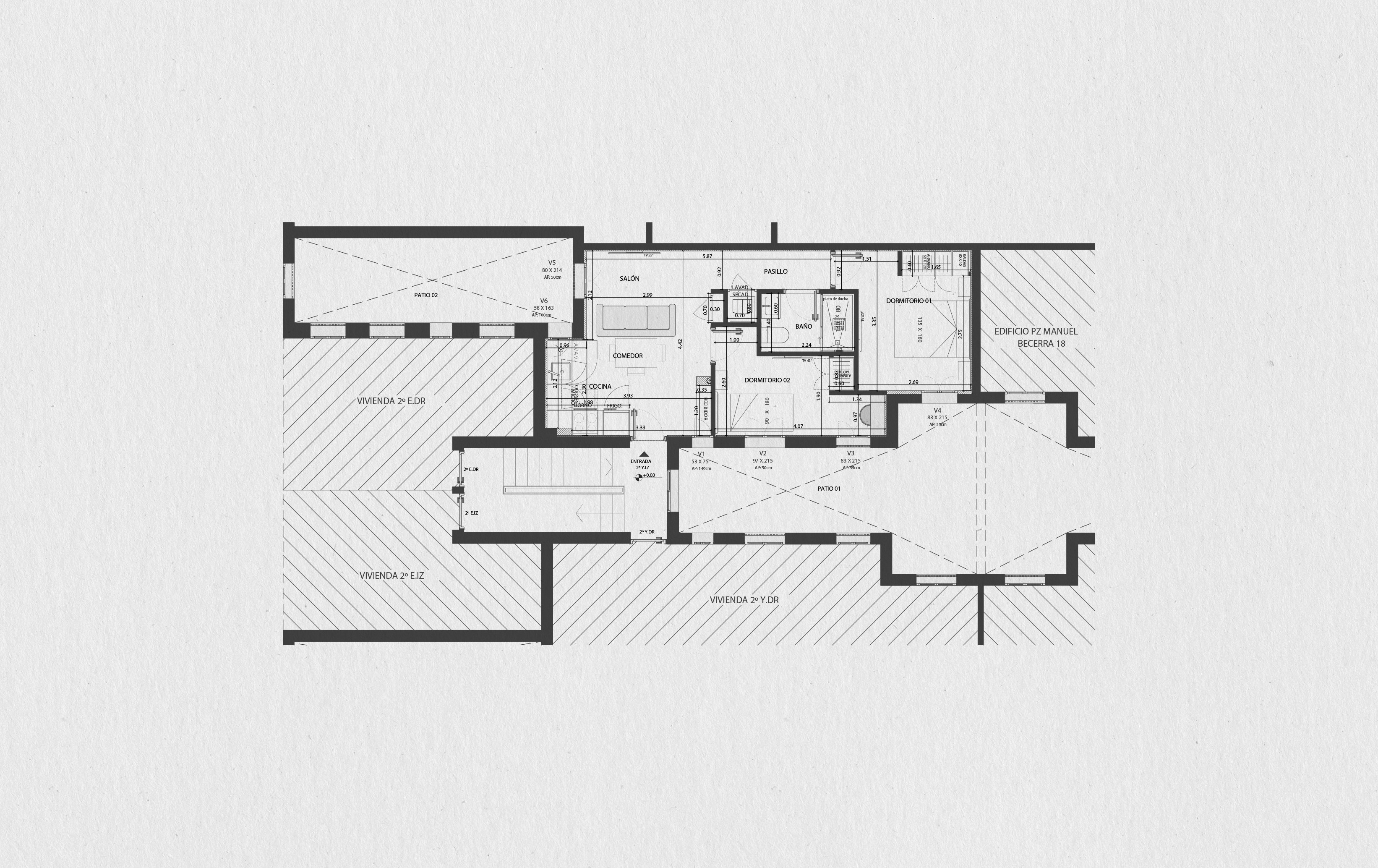 Ayala, 119 · Vivienda reformada de 54 m² en Goya - imagen 3