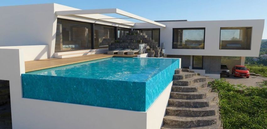Calle Abeto — Chalet de obra nueva de 466 m² con piscina infinity en Los Robles · Torrelodones - imagen 4