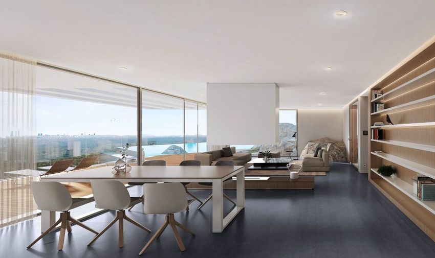 Calle Abeto — Chalet de obra nueva de 466 m² con piscina infinity en Los Robles · Torrelodones - imagen 6