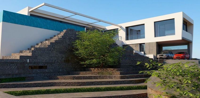 Calle Abeto — Chalet de obra nueva de 466 m² con piscina infinity en Los Robles · Torrelodones - imagen 8