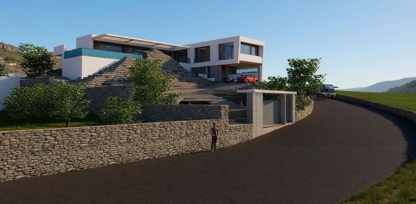 Calle Abeto — Chalet de obra nueva de 466 m² con piscina infinity en Los Robles · Torrelodones - imagen 9