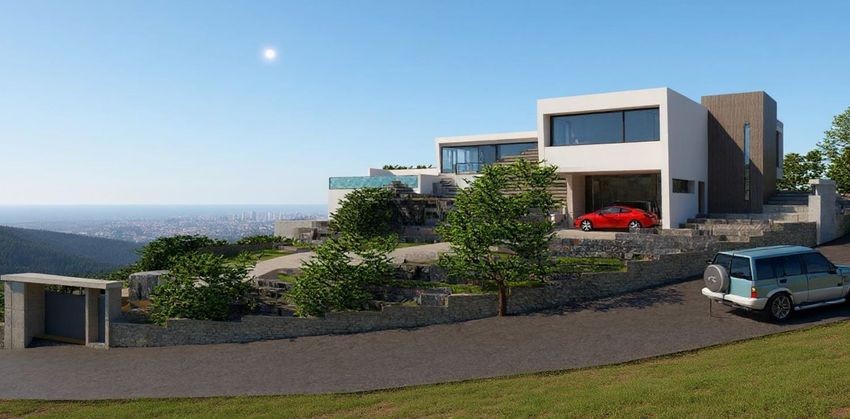Calle Abeto — Chalet de obra nueva de 466 m² con piscina infinity en Los Robles · Torrelodones - imagen 11