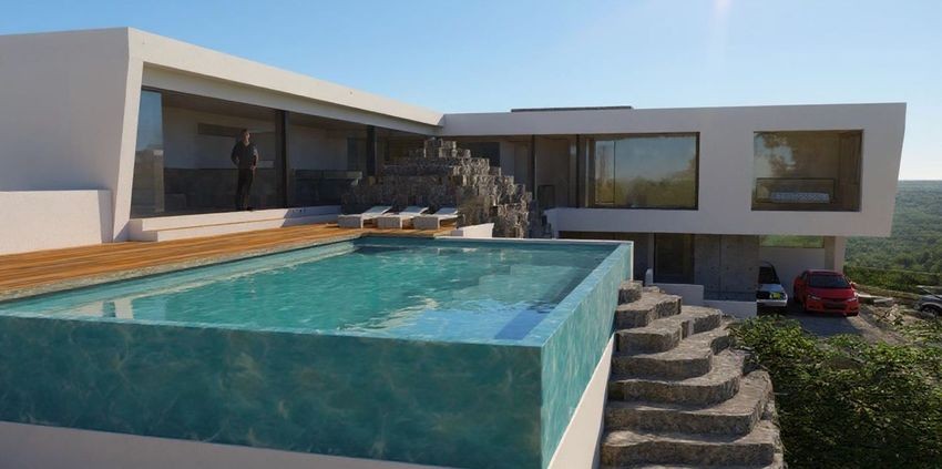 Calle Abeto — Chalet de obra nueva de 466 m² con piscina infinity en Los Robles · Torrelodones - imagen 16