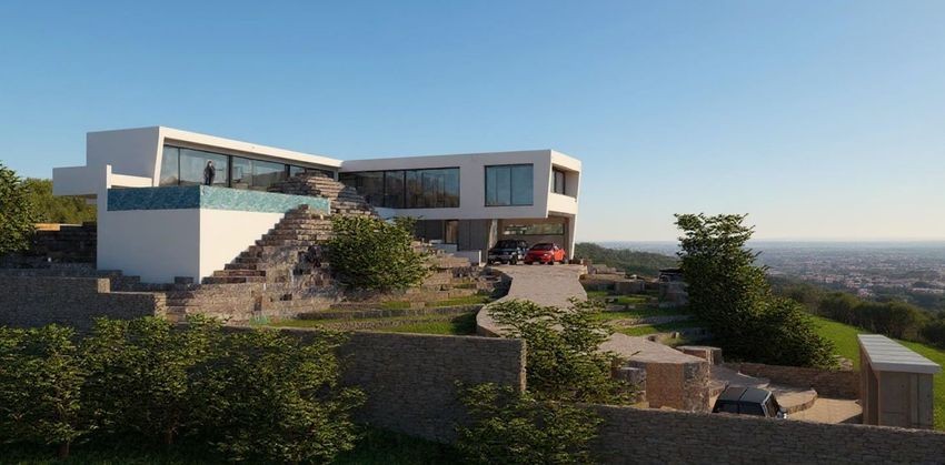 Calle Abeto — Chalet de obra nueva de 466 m² con piscina infinity en Los Robles · Torrelodones - imagen 17