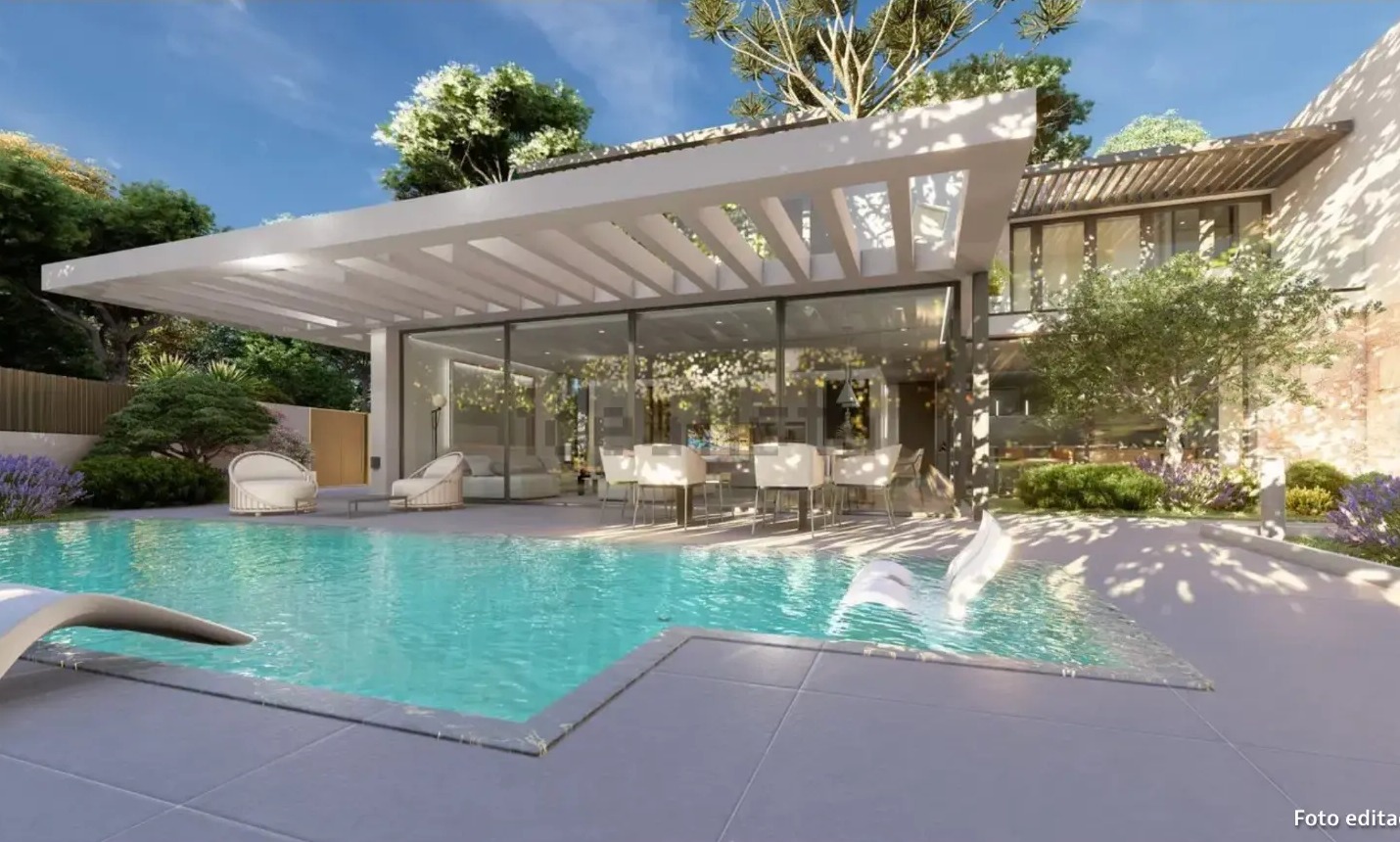 Chalet de diseño en construcción con piscina en Las Rozas - imagen 2
