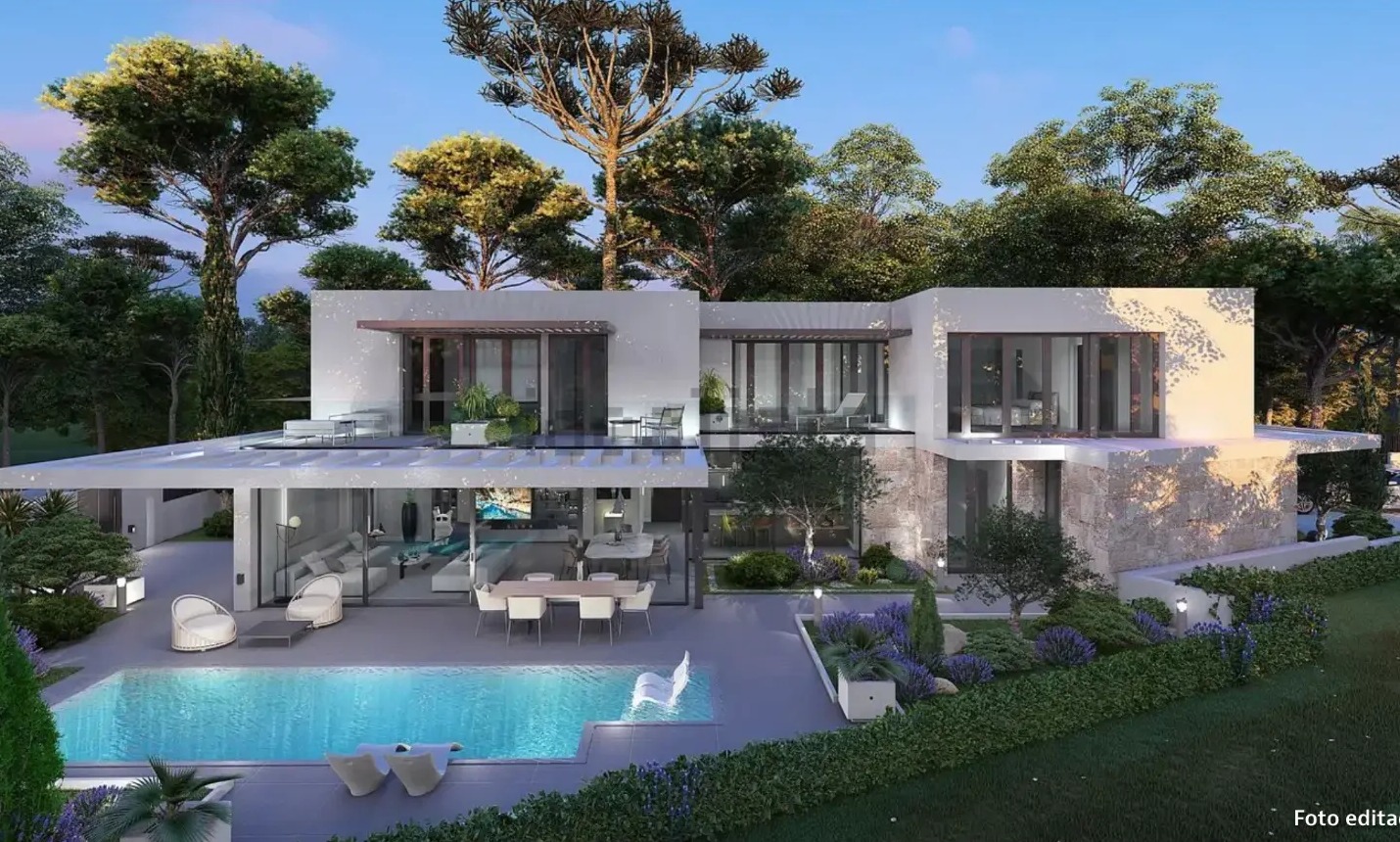 Chalet de diseño en construcción con piscina en Las Rozas - imagen 3