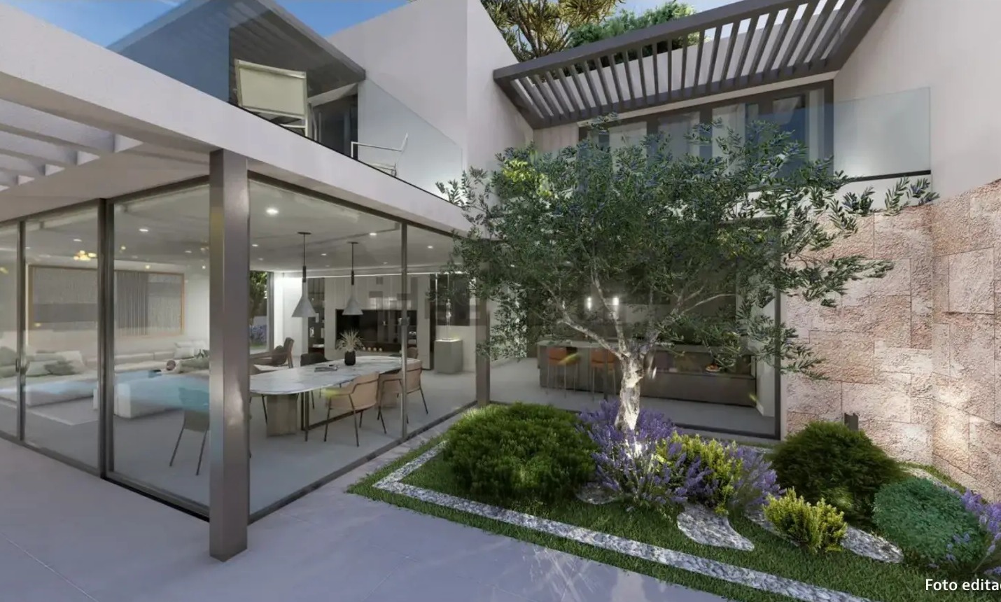 Chalet de diseño en construcción con piscina en Las Rozas - imagen 10