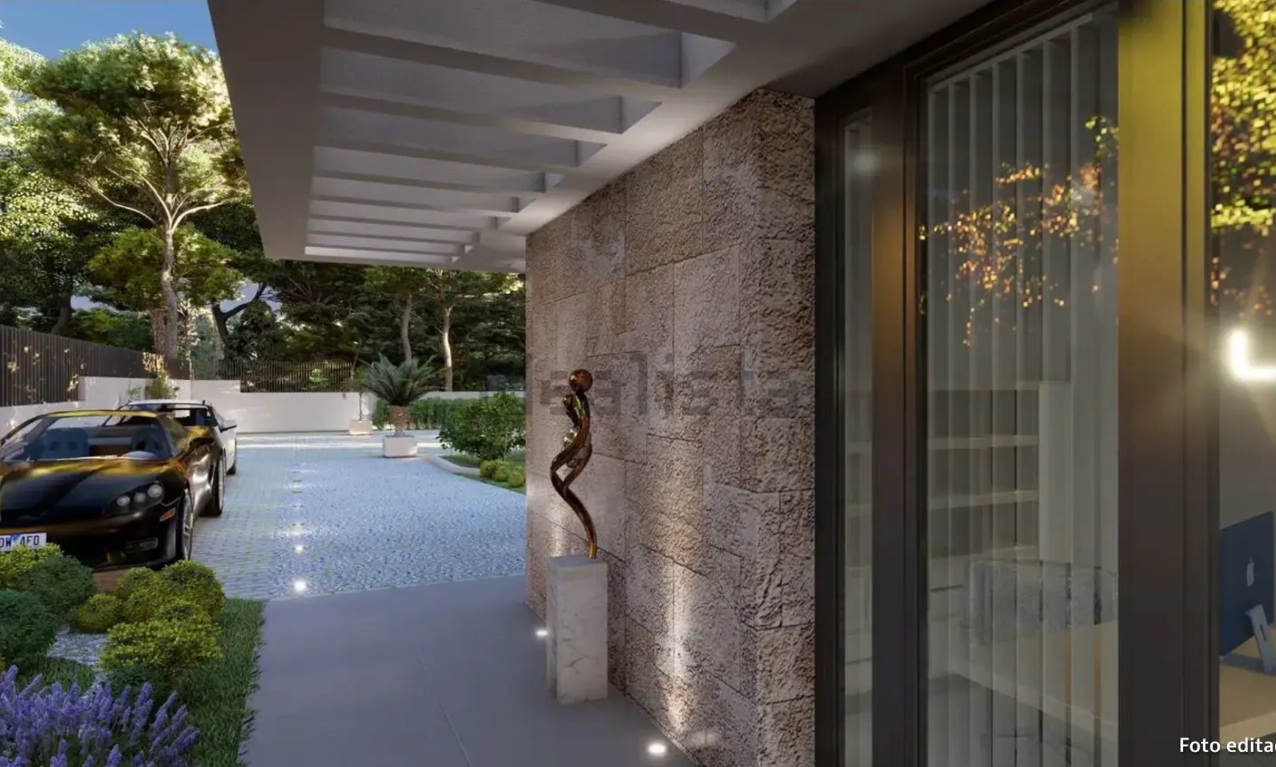 Chalet de diseño en construcción con piscina en Las Rozas - imagen 12