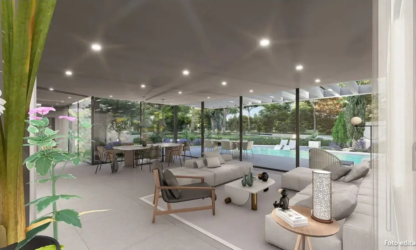 Chalet de diseño en construcción con piscina en Las Rozas - imagen 14