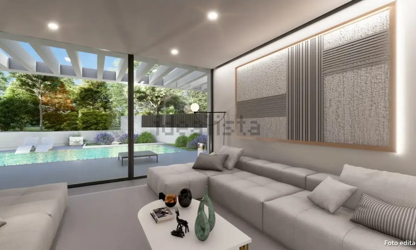 Chalet de diseño en construcción con piscina en Las Rozas - imagen 18