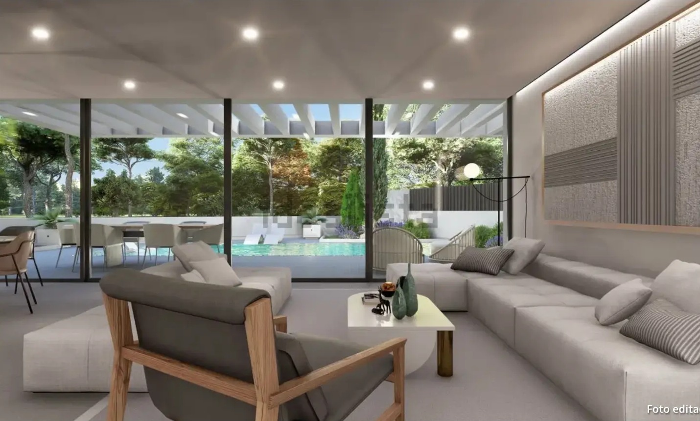 Chalet de diseño en construcción con piscina en Las Rozas - imagen 20