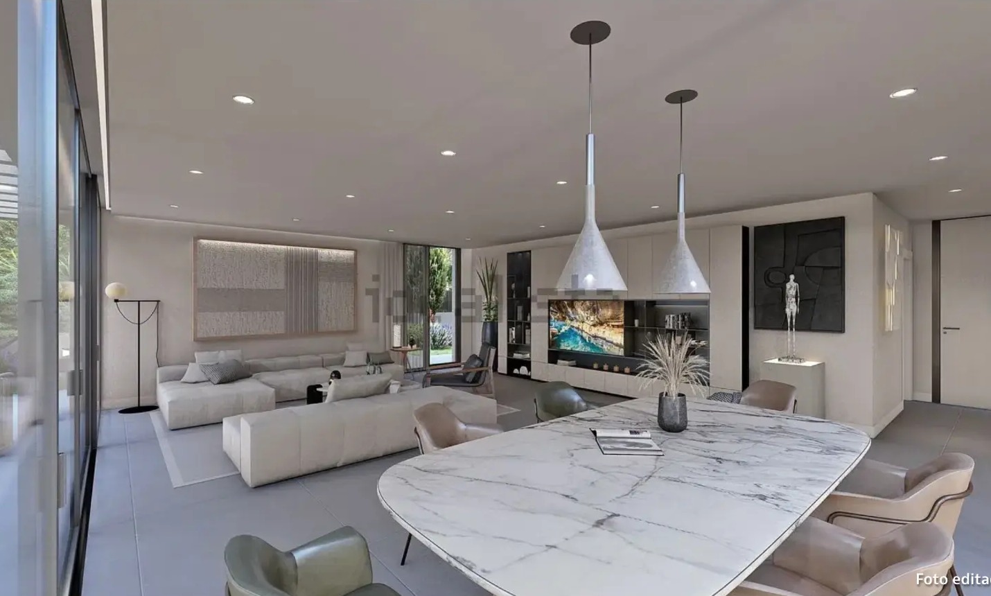 Chalet de diseño en construcción con piscina en Las Rozas - imagen 30