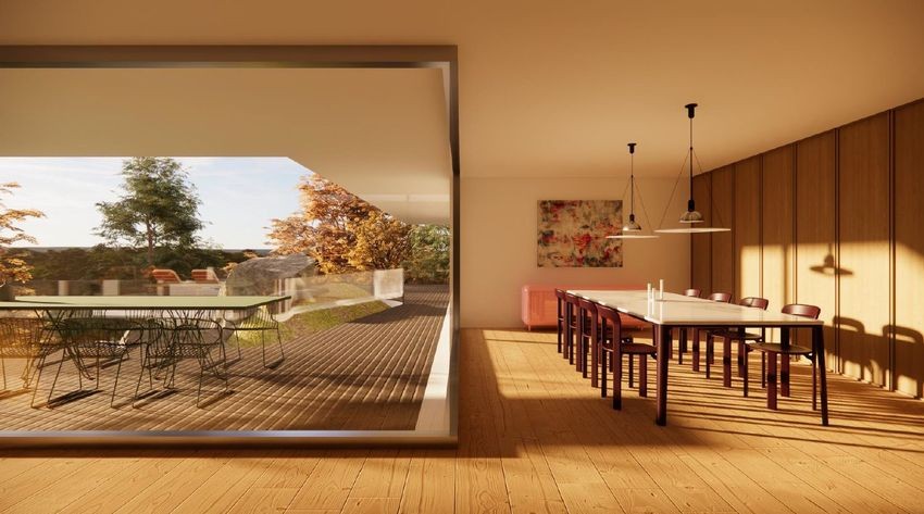 Los Robles — Chalet de obra nueva de 407 m² con piscina infinity y vistas a Madrid · Torrelodones - imagen 4