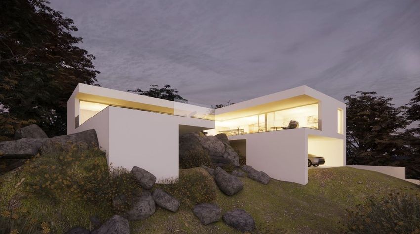 Los Robles — Chalet de obra nueva de 407 m² con piscina infinity y vistas a Madrid · Torrelodones - imagen 6