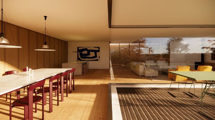 Los Robles — Chalet de obra nueva de 407 m² con piscina infinity y vistas a Madrid · Torrelodones - imagen 9