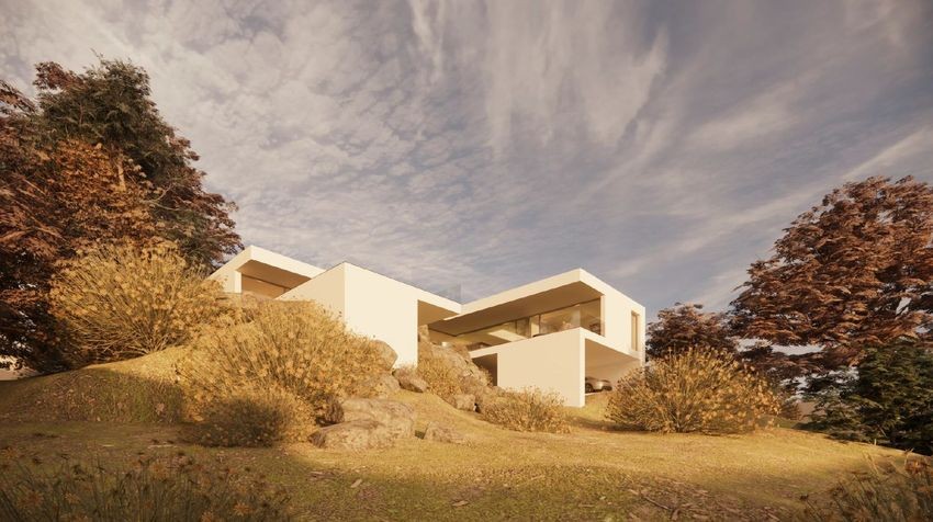 Los Robles — Chalet de obra nueva de 407 m² con piscina infinity y vistas a Madrid · Torrelodones - imagen 11