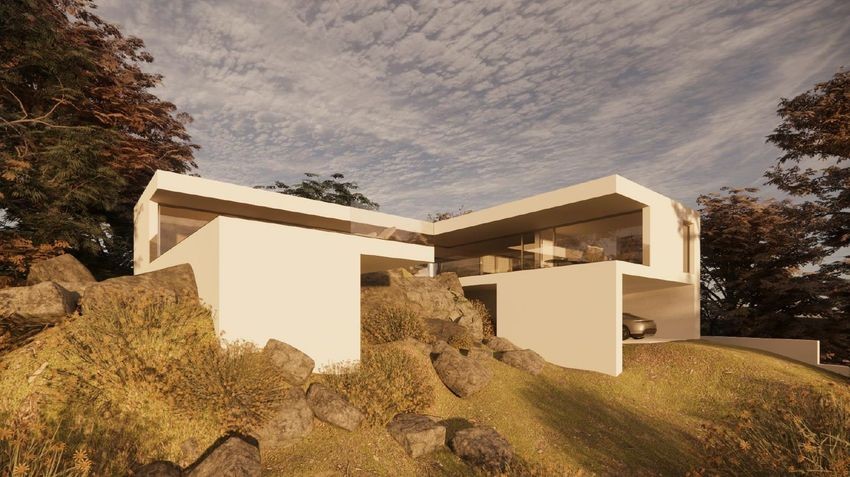 Los Robles — Chalet de obra nueva de 407 m² con piscina infinity y vistas a Madrid · Torrelodones - imagen 12