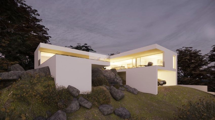 Los Robles — Chalet de obra nueva de 407 m² con piscina infinity y vistas a Madrid · Torrelodones - imagen 13
