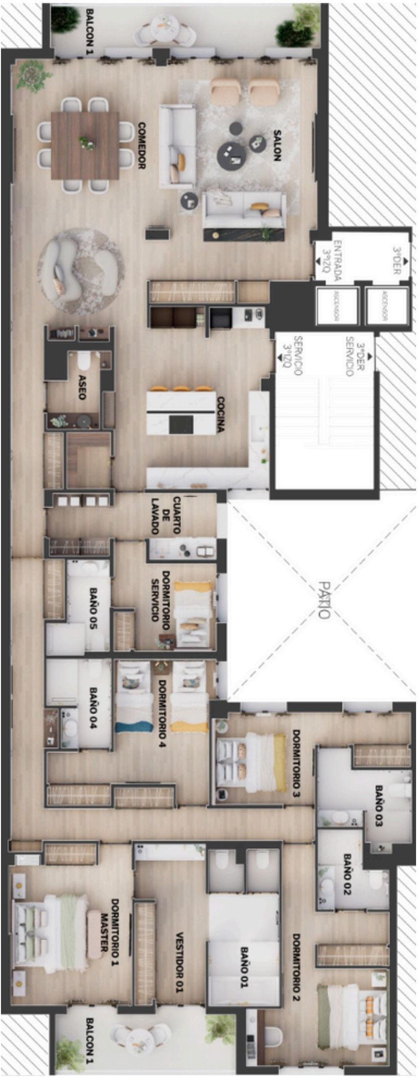 Diego de León, 44 — Vivienda señorial de 293 m² en Castellana - imagen 8