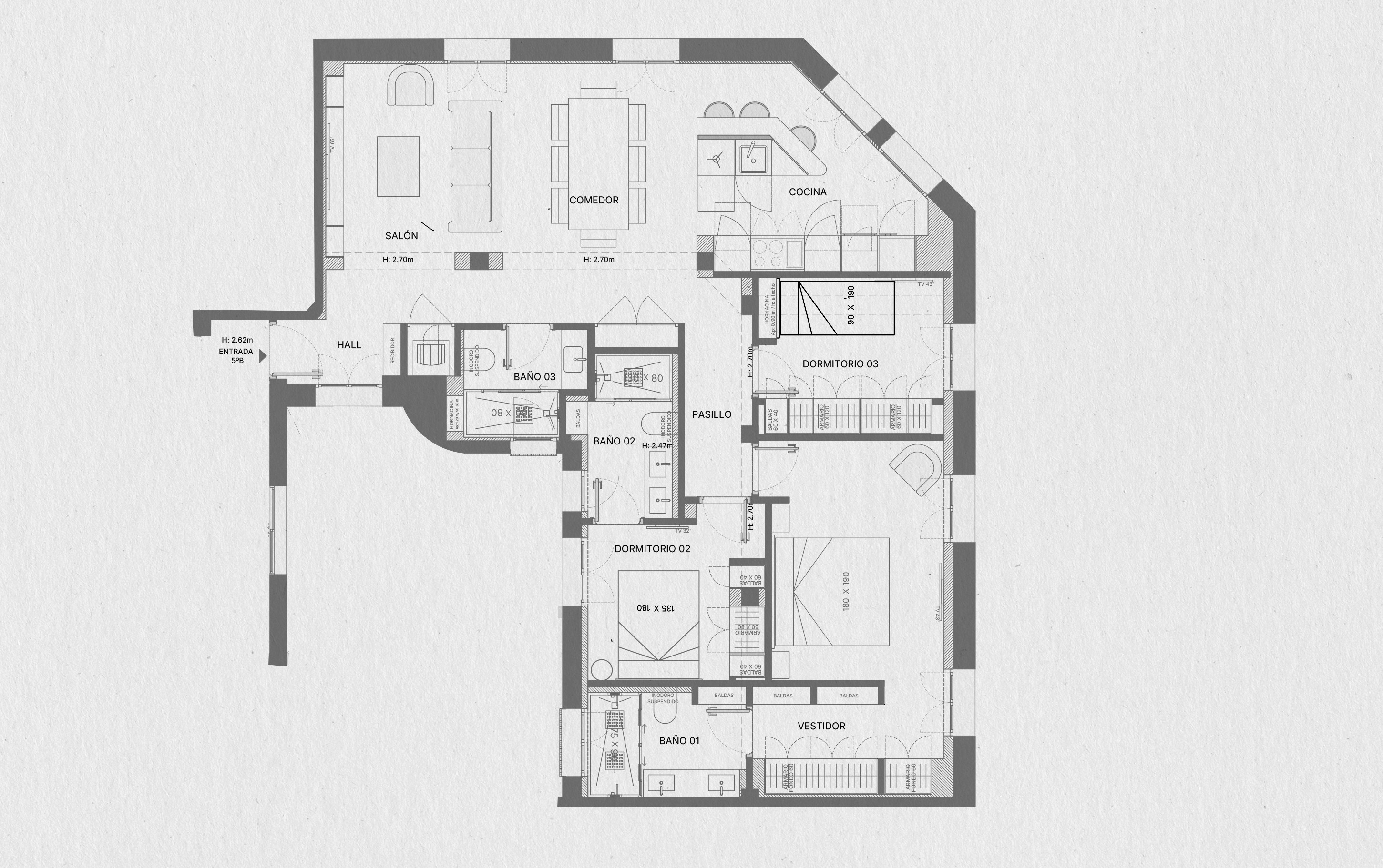 General Pardiñas, 107 · Vivienda reformada de 141 m² en Lista - imagen 3