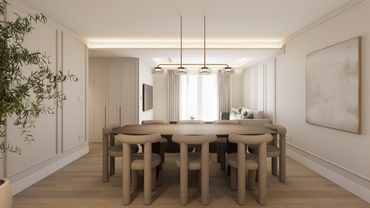 Jordán, 5 — Piso amueblado de 184 m² con terraza, parking y trastero en Trafalgar - imagen 2