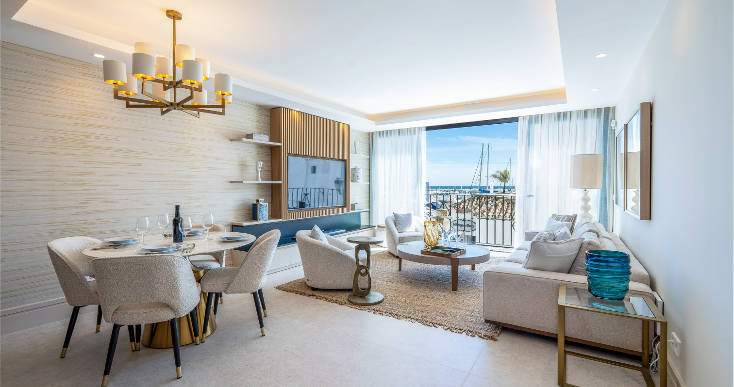 Apartamento Banús 131 — Puerto Banús, Marbella · vivienda en venta en Madrid · Yolanda González
