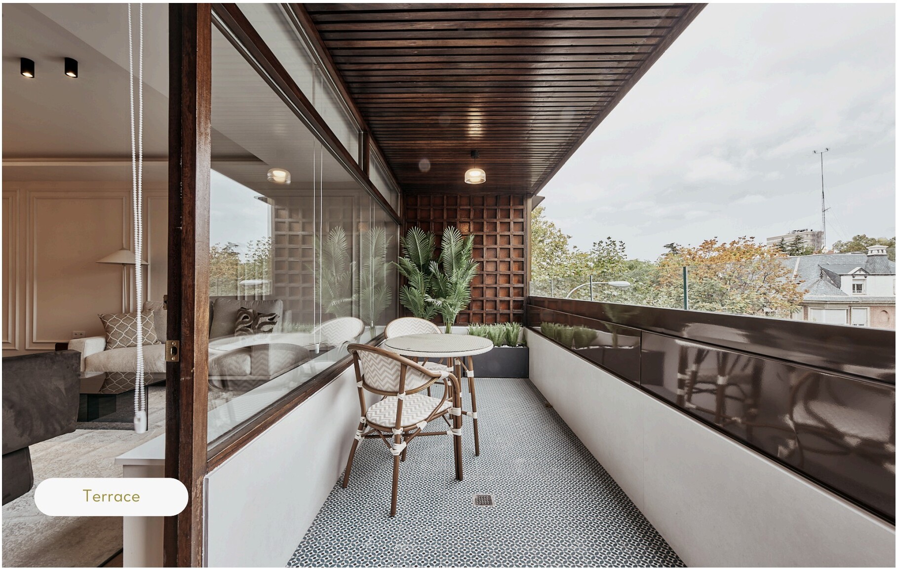 Piso exterior con terraza de 162 m² en la Castellana - imagen 12