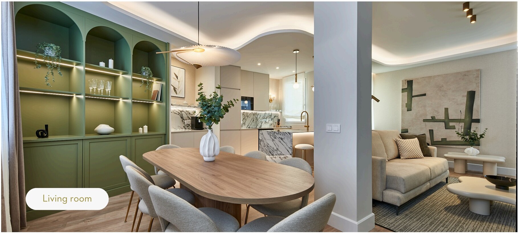 Piso luminoso de 105 m² en el barrio de Lista - imagen 2