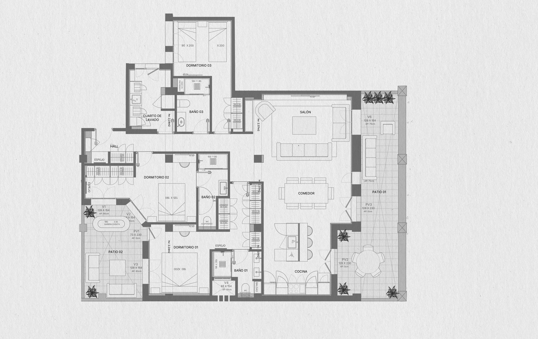Padilla 45 · Vivienda de 162 m² con terraza en Lista - imagen 3